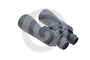 Binoculars for professionals on white background