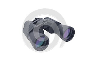 Binoculars for professionals on white background