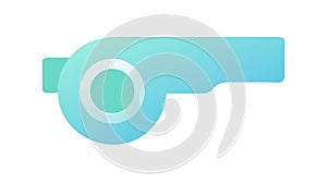 Binoculars with Sight for Enhanced Vision, vector design Generative AI