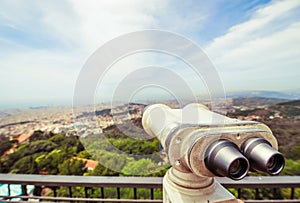 Binoculars for sightseeing