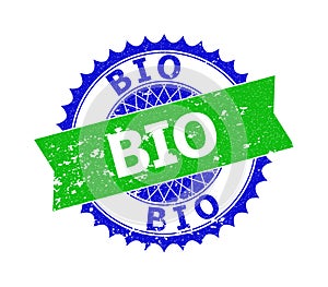 BIO Bicolor Rosette Unclean Stamp Seal