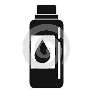 Bio fertilizer icon, simple style