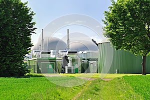 Bio fuel plant.