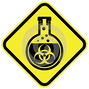 Bio hazard warning sign