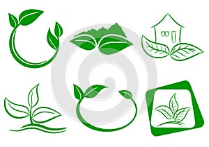 Bio Natural Organic Label for Product Logo