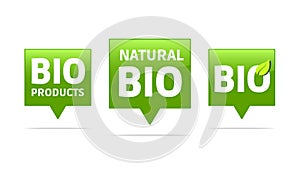 Bio Natural & Organic Label Set