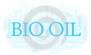 Bio Oil word cloud.