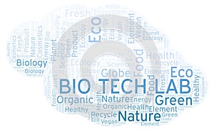 Bio Tech Lab word cloud.