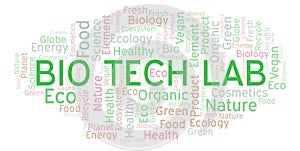 Bio Tech Lab word cloud.