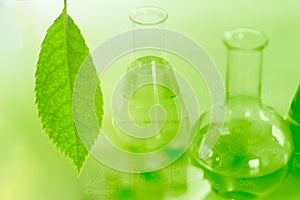 Bio Technology of Green nature herbal extraction in laboratory
