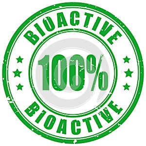 Bioactive rubber vector stamp