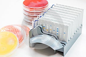 Biochem test automate for identified pathogen in microbiology r