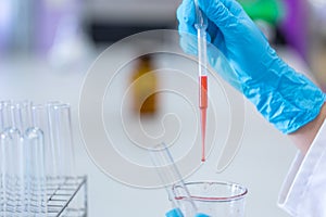 Biochemical analysis and Chemical analysis in Lab.