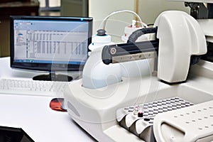 Biochemical analyzer in laboratory