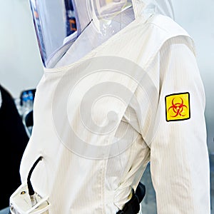 Biochemical protective suit