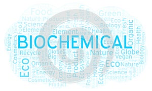 Biochemical word cloud