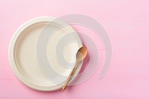 Biodegradable plate, Compostable plate or Eco friendly disposable plate