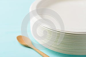 Biodegradable plate, Compostable plate or Eco friendly disposable plate