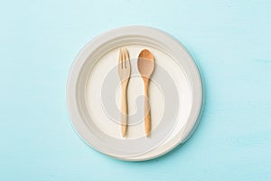 Biodegradable plate, Compostable plate or Eco friendly disposable plate