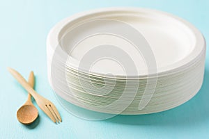 Biodegradable plate, Compostable plate or Eco friendly disposable plate