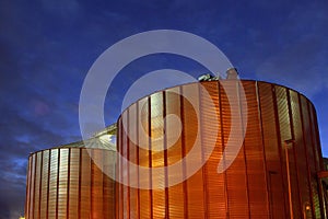 Biodiesel fuel storage tanks