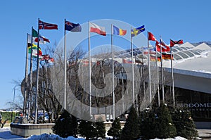 Biodome that allows visitors to see four ecosystems of America.