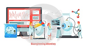 Bioengineering Laboratory Flat Composition