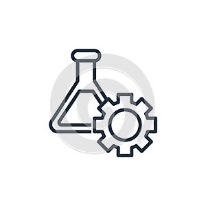 bioengineering vector icon. bioengineering editable stroke. bioengineering linear symbol for use on web and mobile apps, logo,