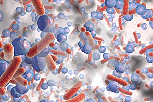 Biofilm of antibiotic resistant bacteria