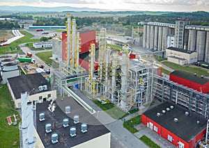 Biofuel factory photo