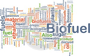 Biofuel fuel background concept