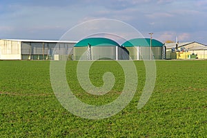 Biogas plant 02 photo