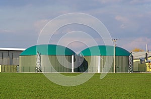 Biogas plant 04 photo