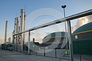 Biogas plant