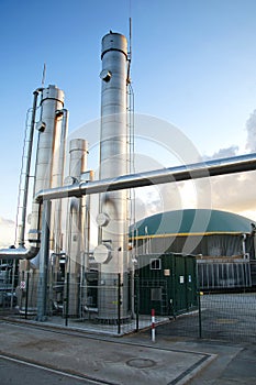 Biogas plant photo