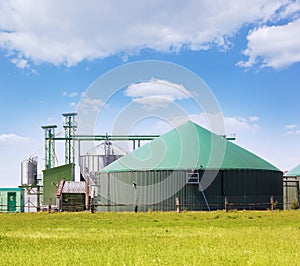 Biogas plant photo