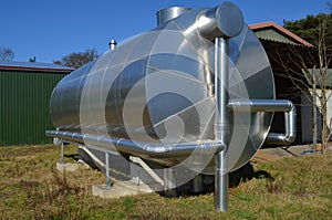 Biogas storage tank