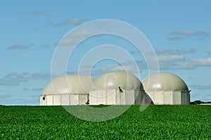 BioGas tanks.