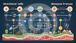Biogeochemical Cycles Diagram