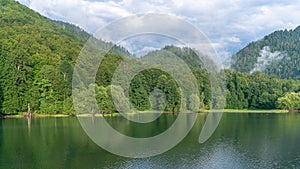 Biogradsko lake in the national park Biogradska Gora