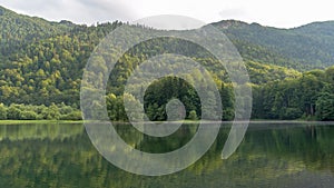 Biogradsko lake in the national park Biogradska Gora