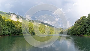 Biogradsko lake in the national park Biogradska Gora