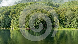 Biogradsko lake in the national park Biogradska Gora