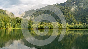 Biogradsko lake in the national park Biogradska Gora