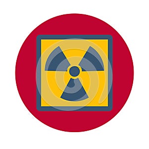 Biohazard Isolated Vector icon that can be easily modified or edited Biohazard Isolated Vector icon that can be easily modified o