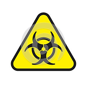 Biohazard symbol of Medical Waste Hazard icon