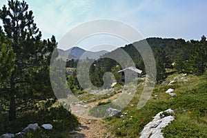 Biokovo mountains in croatia