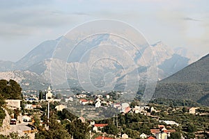 Biokovo mountains inland near Baska Voda and Brela