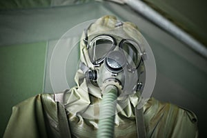 Biological warfare suit