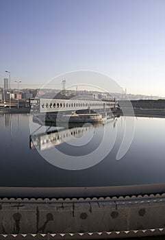 Biological wastewater treatment plant